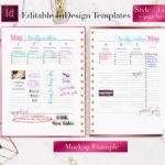 Pretty Fabulous Designs Weekly Layout Style #4