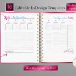 Pretty Fabulous Designs Weekly Layout Style #4